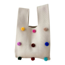 Mode Handtasche Einkaufstasche für Frauen Mädchen Farbe-Beige