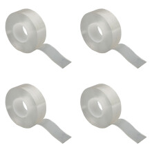 4 Rolls Double Sided Mounting Tape 9.8ft Transparent 2mm