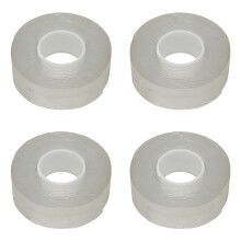 Multipurpose Removable Clear Mounting Tape Washable Waterproof Picture Hanging Adhesive Strips Reusable Transparent Tape Strong Adhesive Good Maintena
