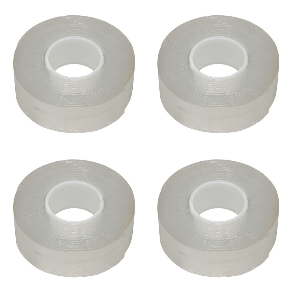 Multipurpose Removable Clear Mounting Tape Washable Waterproof Picture Hanging Adhesive Strips Reusable Transparent Tape Strong Adhesive Good Maintena 9499224932944