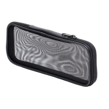 Reise-Make-up-Pinsel-Organizer aus Netzstoff,