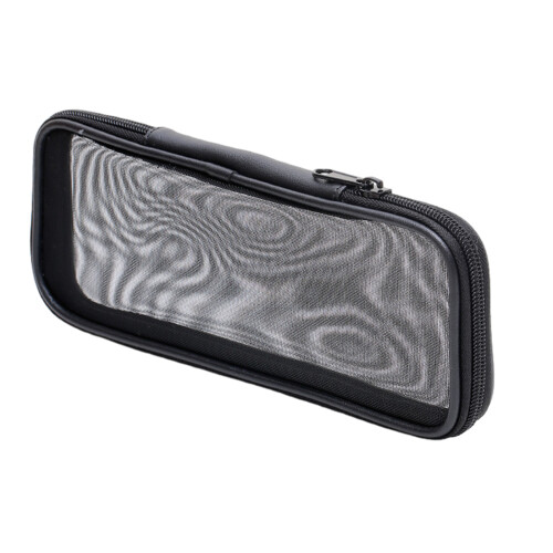 Reise-Make-up-Pinsel-Organizer aus Netzstoff,