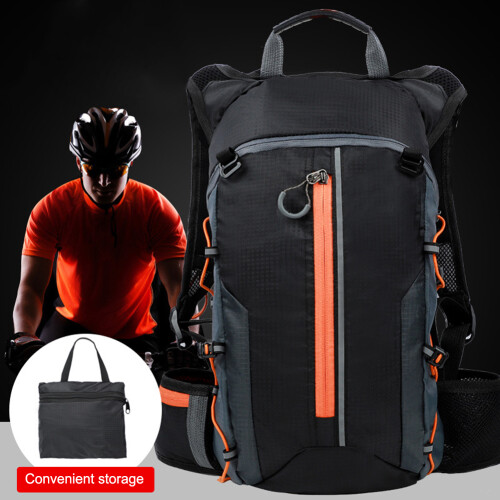 Mountain Biking Backpack With Moisture-Wicking Material And Cool Venting Back Panel For Extended Comfort 1