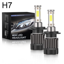 Waterproof 9006 Led Bulb, Super Bright 6500K Cool White For High Power And Focused Beam Pattern, 1 Pc