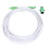 Single Mode 3m Optical Patch Cable SC APC Flanged Connector Fiber Extension Set 13