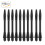 100PCS Durable Black Plastic Dart Shafts | 50mm, PP Material 5