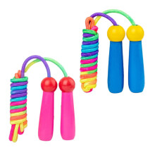 Rainbow Jump Rope Set, Adjustable Length Durable Nylon Skipping Ropes For Fitness And Outdoor Exercise Suitable For Children And Adults