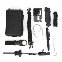 Survival Kit, Waterproof Shockproof Storage Box for Protecting Equipment, Multifunctional Box for Easy Carrying, Ideal for Outdoor Adventures