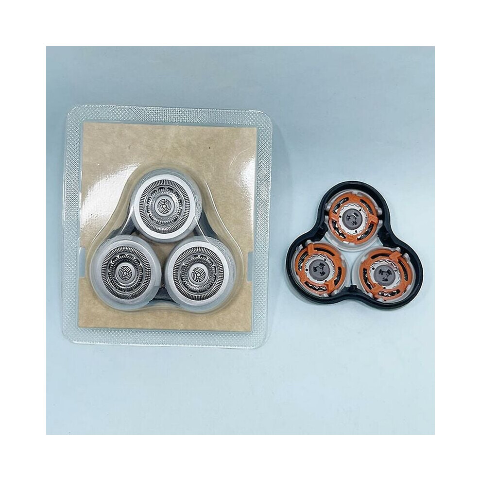 Upgraded Shaving Razor Heads for Wet & Dry Use, Self-Sharpening Precision Blades with V-Track Precision, NanoTech Technology for Phi-lip-s Series
