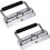 Recessed Pull Handle, Stainless Steel Spring Handle for Barn Doors and Trailers, Folding Industrial Handle with Powerful Spring for Automatic Rebound 1
