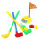 Kleinkind-Golfset, Kinder-Golfspielzeug-Set, 2