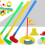 Kleinkind-Golfset, Kinder-Golfspielzeug-Set, 8