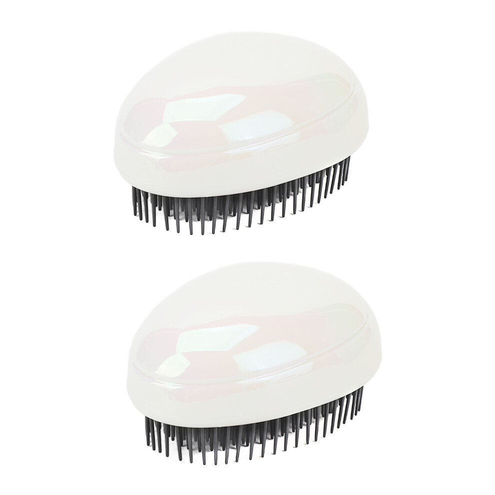 Detangling Brush With Multi-Length Pins, Portable Scalp Massager For Daily Grooming, Shampoo Brush With Nylon Bristles Stimulates Scalp And Revitaliz