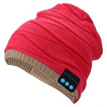 Wireless Music Hat, Bluetooth V5.0 Tec, Handsfree Talking, Comfortable Wearing, Rechargeable Battery, Warm, Washable, Soft Knited, Long Working Time,