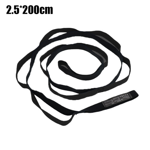 Stretching Companion: Non-Elastic Stretching Strap, Thick Durable Design for Gradual Increase in Stretching Difficulty 1