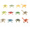 48St Grappige Modellen Plastic Kinderspeelgoed Feestaccessoire 2