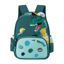 Toddler Dinosaur Backpack Ergonomic Design School Bag With Adjustable Straps Breathable Mesh Back Lightweight Kids Rucksack For Outdoor Hiking