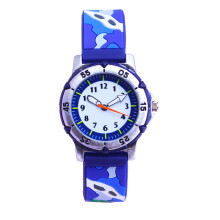 1St Mode Kinderhorloge PVC Kinderpolshorloge Cartoon Patroon