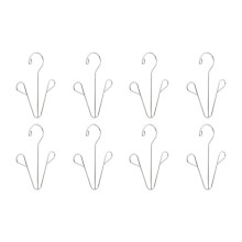 24Stk Schuhhalter Silber Mit Clips Für Boots Und Schuhe