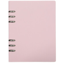 3Stk Pinkes PU Leder Ringbuch A4 Notizbuch Büroplaner Geschenk