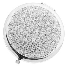 3Stk Kosmetikspiegel Weiß Rund Doppelseitig Faltbar Ideal Zum Make-Up