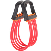 5Stk Widerstandsband Expander Rot Tpe Fitness Zubehör Langlebig