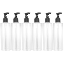 18Stk Transparent Presspumpflaschen Für Flüssigkeiten Shampoo