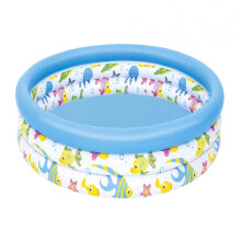 Summer Entertainment Pool, Thickened Environment-friendly PVC Inflatable Floor Easy Installation, Play Center for Little Ones and Pets