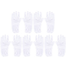 10Paare Baumwollhandschuhe Weiß, Leichte Schutzhandschuhe Für