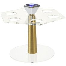 2Stk Eisbecherhalter Transparent 6 Löcher Für Party Und Geschäft