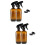 2Sets Braune Sprayflaschen Wiederverwendbare Kosmetikbehälter 7