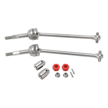 CVD Drive Shaft For Rc Car High Strength Steel Replacement Heavy Duty Axle Shaft Direct Fit Front Rear Transmission Upgrade For Traxxas Slash 1/10 Mod