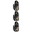 3Stk Palm Buddha Resin Figur Stilvolle 6