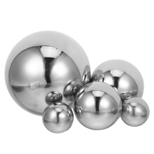 10Stk Spiegelkugel Garten Deko Silber Reflektiv