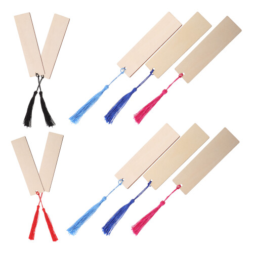 100Sets Lesezeichen Mit Quaste Selbst Dekorieren 1