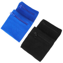 12Stk Sportliches Wrist Wallet Mit Schlüssel- Und Münzfach Für Männer