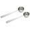 8Stk Präzise Messlöffel Tee Backen Silber 11