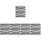 25Stk Langlebige Panzerketten Ersatz DIY Panzerteile 7