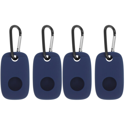 4Stk Silikon Case Schutzcover Blau Robust Einfach 1
