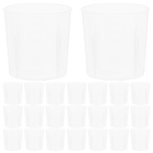 500Stk Kleine Messbecher Transparent Präzise Epoxidharz Zubehör