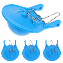 4Stk Toilettenstopfen PVC Dichtungsset Leckschutz Universal Kit