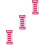 3Sets Aufbewahrungsbox 7-Lagig Mit 42 Fächern Pink 5