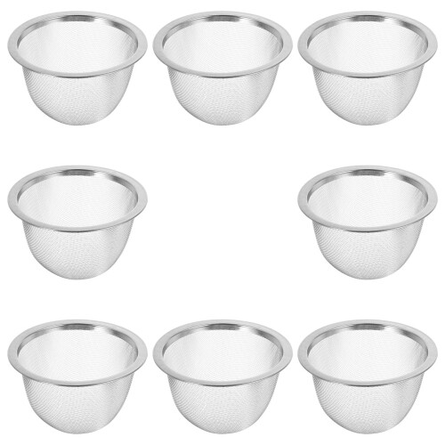 24Stk Wiederverwendbarer Tee-Infuser Feines Für 2
