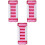 3Sets Aufbewahrungsbox 7-Lagig Mit 42 Fächern Pink 3