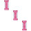 3Sets Aufbewahrungsbox 7-Lagig Mit 42 Fächern Pink 9