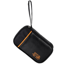 4Stk Tragbarer Elektroniktasche Schwarz Mit Reißverschluss Für Zubehör