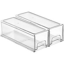 4Stk Kosmetik Aufbewahrungsbox Transparent Mit Schubladen Für Zuhause