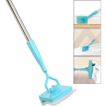 Baseboard Buddy, starterskit met ergonomische handgreep voor het snel schoonmaken van plinten en hoeken, opvouwbaar voor eenvoudige opbergruimte,