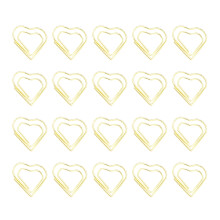100Stk Papierclips Stabile Metall Halter Für Notizen