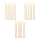 12Paare Maple Jazz Drumsticks 5A Holzfarben Beige Leichter Griff 5
